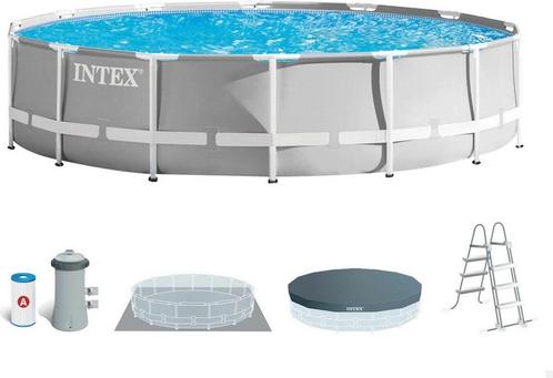 Intex Prism Frame zwembad 457 x 107 cm, Tuin en Terras, Zwembaden, 400 cm of meer, Rond, Nieuw, Opzetzwembad, 80 tot 120 cm, 300 cm of meer