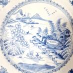 Oud-Chinees Blauw en wit porselein Chinese Qing Dynasty -, Antiek en Kunst
