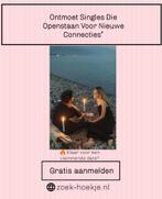 Ontmoet singles die openstaan voor nieuwe connecties
