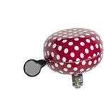 New Looxs Ding Dong bell - Fietsbel - 80mm - Polka Dot red, Nieuw, Verzenden