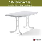Sieger Boulevard klaptafels staalbuis/Mecalit Pro 70 cm tot, Ophalen of Verzenden, Nieuw, Kunststof