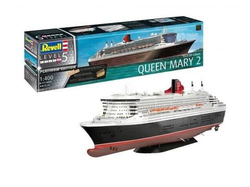 Revell 1:400 Queen Mary 2 platinum edition, Hobby en Vrije tijd, Modelbouw | Boten en Schepen, Verzenden