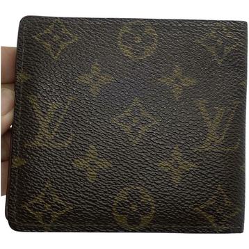 Louis Vuitton Pasjeshouder Met Monogram in het Bruin