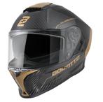 Bogotto Phantom Carbon Zwart Goud Integraalhelm, Nieuw met kaartje, Overige merken, Heren, Verzenden