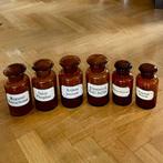 Apothekerspot (6) - stopfles - Glas