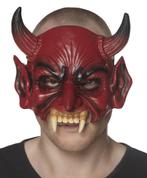 Devil Half Masker | Nieuw! | Maskers, Hobby en Vrije tijd, Kostuums, Theaterbenodigdheden en LARP, Nieuw, Verzenden