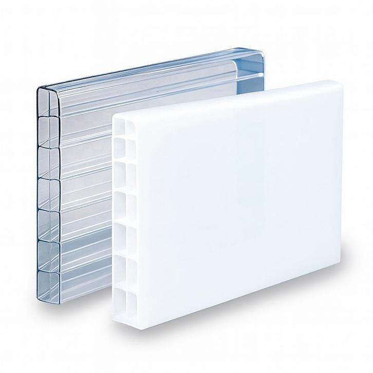 Polycarbonaat platen 16 mm helder of opaal, 10 jaar garantie, Doe-het-zelf en Verbouw, Platen en Panelen, Minder dan 20 mm, Nieuw