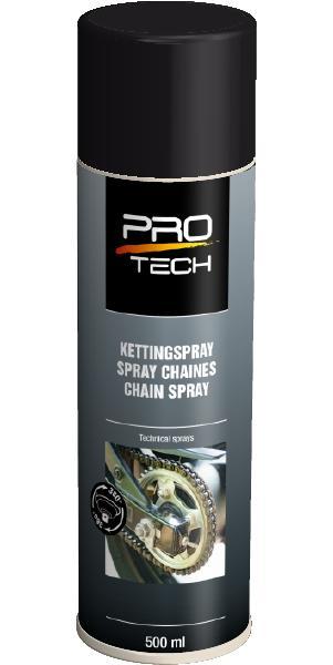 Pro tech kettingspray 500 ml, Doe-het-zelf en Verbouw, Gereedschap | Machine-onderdelen en Toebehoren, Nieuw, Verzenden