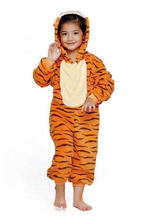Onesie Tijger Pak Kostuum Oranje 86-92 Tijgertje Tijgerpakje, Kinderen en Baby's, Carnavalskleding en Verkleedspullen, Nieuw, 104 of kleiner