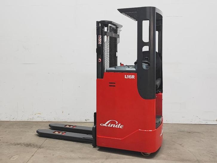 LINDE L16R ELEKTRO STAPELAAR - 2930 mm - 1600 kg, Zakelijke goederen, Machines en Bouw | Heftrucks en Intern transport, Stapelaar