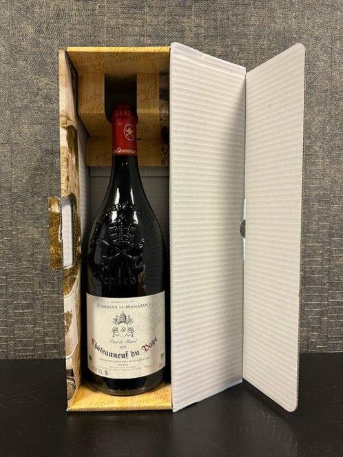 2019 Chateauneuf du Pape Pied de Baud La Manarine -, Verzamelen, Wijnen