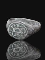 Oud-Romeins Stunning & Rare Guard Seal Ring (Zonder