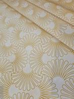 Laatste! Art Déco-stof van rasato katoen met zijdeachtig