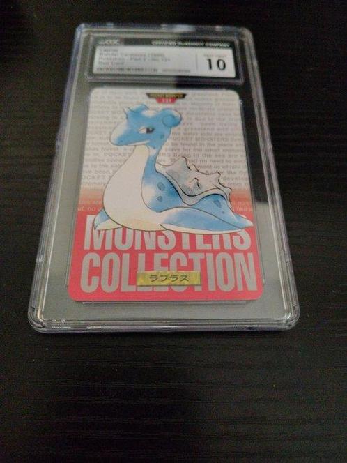 Bandal Carddass - 1 Graded card - Pokémon - Lapras - CGC 10, Hobby en Vrije tijd, Verzamelkaartspellen | Pokémon