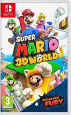Super Mario 3D World + Bowsers Fury Switch Morgen in huis!, Vanaf 3 jaar, Ophalen of Verzenden, 1 speler, Zo goed als nieuw