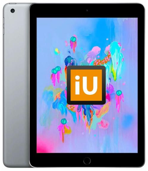iPad 2018 128GB  Space Gray  Refurbished met 3 jaar Garantie, Computers en Software, Apple iPads, Apple iPad, Wi-Fi, Zwart, Zo goed als nieuw