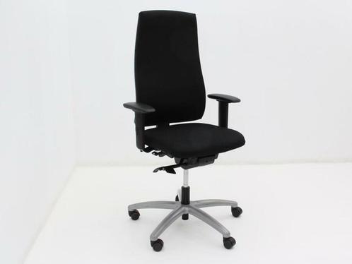 Bureaustoel Interstuhl Goal hoge rug - bekleding zwart,, Huis en Inrichting, Bureaus, Gebruikt, Ophalen of Verzenden