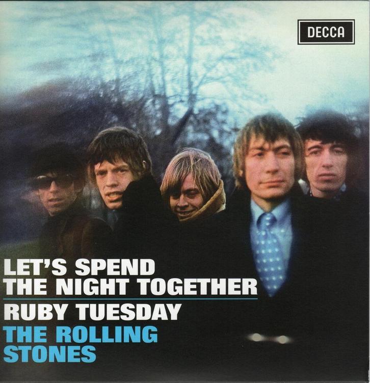 Rolling Stones - Lets Spend The Night Together + Ruby T..., Cd's en Dvd's, Vinyl Singles