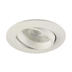 Set van 3 inbouwspots Costa wit + LED spots GU10 Lybardo | 4, Huis en Inrichting, Verzenden, Nieuw