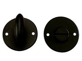 Intersteel WC-sluiting 8 mm Rond Smeedijzer Zwart, Doe-het-zelf en Verbouw, Hang- en Sluitwerk, Nieuw, Ophalen of Verzenden