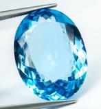 Zonder Minimumprijs Topaas - 33.02 ct - Antwerp Laboratory, Sieraden, Tassen en Uiterlijk, Edelstenen, Nieuw