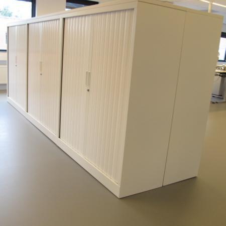 (MDK-102259) Robberechts roldeurkast 135 cm hoog wit, Huis en Inrichting, Kasten | Roldeurkasten en Archiefkasten, Nieuw, Ophalen of Verzenden