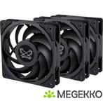 Scythe Wonder Tornado -  120MM - 3 PACK - Black, Verzenden, Nieuw