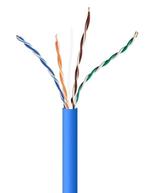 UTP CAT5e stug 305M CCA Blauw (netwerkkabel op rol), Ophalen of Verzenden, Nieuw