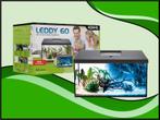 Aquael Leddy 60  DAY&NIGHT - zwart aquarium (Aquarium sets), Dieren en Toebehoren, Vissen | Aquaria en Toebehoren, Verzenden, Nieuw