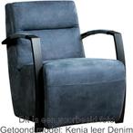 Leren Industri�le Fauteuil Arrival Grijs Leer Grijze Stoel