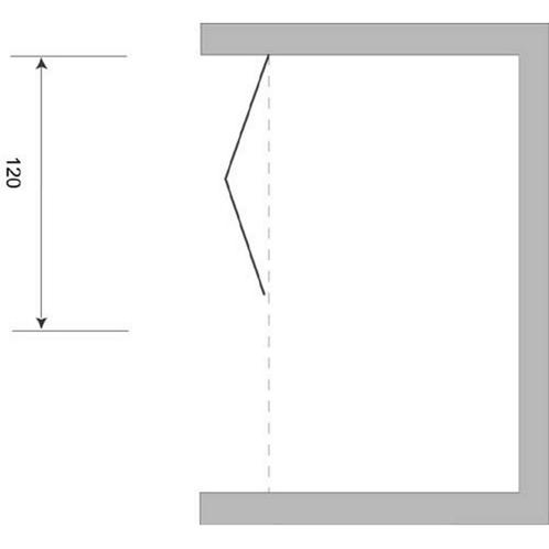 Aanbieding: Badwand Plieger Economy 2-delig 2.2 mm Acryl, Doe-het-zelf en Verbouw, Sanitair, Ophalen of Verzenden