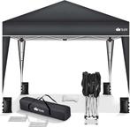 Partytent - opvouwbaar - 3x3 - Paviljoen - Antraciet - Tillv, Verzenden, Nieuw