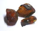 Zonder Minimumprijs - 3 pcs Barnsteen - 39.96 ct -, Verzamelen
