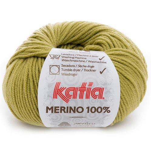 Katia Concept Merino 100% - 29 pistachegroen - Wol Garen, Hobby en Vrije tijd, Breien en Haken, Ophalen of Verzenden