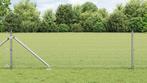vidaXL Gelast Draadhek met 13 Spijkerposts 0.4x50 m, Tuin en Terras, Verzenden, Nieuw, IJzer