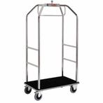 Wagen voor koffers &amp;amp; vestiaire &amp;quot;verchroomd&, Verzenden
