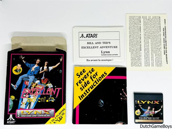 Atari Lynx - Bill & Teds Excellent Adventure, Spelcomputers en Games, Games | Atari, Gebruikt, Verzenden