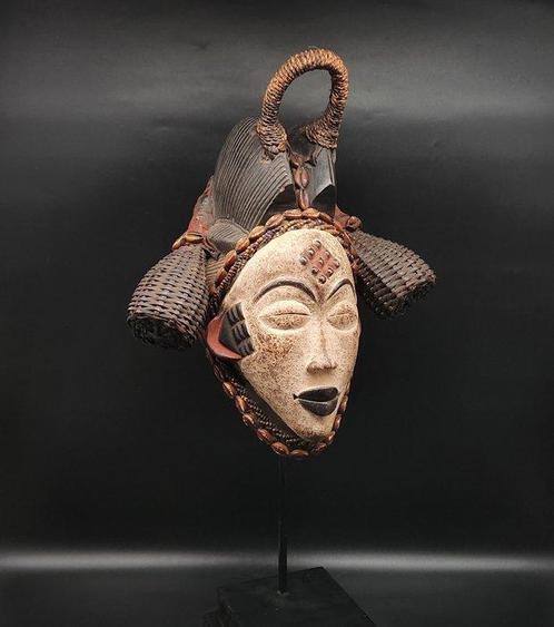 Masker - Punu - Gabon (Zonder Minimumprijs), Antiek en Kunst, Kunst | Niet-Westerse kunst