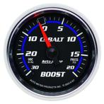 Autometer Cobalt 52mm 20psi mechanical Boost Gauge - 6107, Ophalen of Verzenden, Nieuw