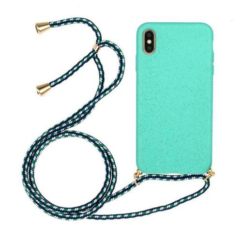 iPhone X / Xs Crossbody TPU Hoesje met Koord Mint, Telecommunicatie, Mobiele telefoons | Hoesjes en Frontjes | Apple iPhone, Nieuw