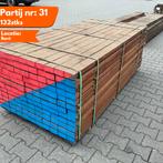 Angelim Vermelho Hardhout Balken 2000x90x45mm, Doe-het-zelf en Verbouw, Platen en Panelen, Ophalen of Verzenden, Nieuw