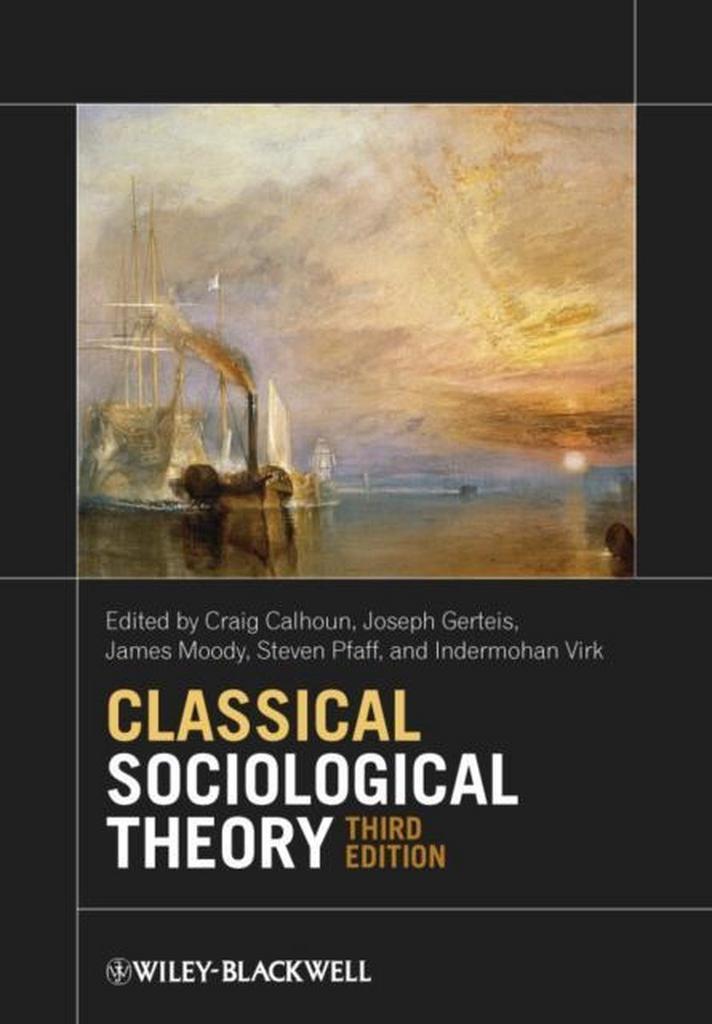 Classical Sociological Theory, 9780470655672, Boeken, Studieboeken en Cursussen, Zo goed als nieuw, Verzenden