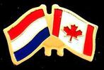 Nederland- Canada pin gelakt, Verzamelen, Nieuw, Speldje of Pin, Stad of Land, Verzenden