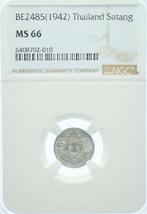 Thailand. Rama VIII. 1 Satang 1942 - NGC MS66 (Zonder