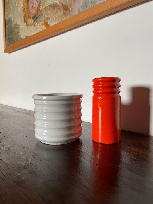 Il Picchio Parma - Enzo Bioli - Vaas (2) - Keramiek, Antiek en Kunst, Antiek | Glas en Kristal