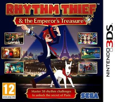 3DS Rhythm Thief & the Emperors Treasure, Spelcomputers en Games, Games | Nintendo 2DS en 3DS, Zo goed als nieuw, Verzenden