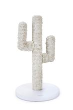 Designed by Lotte hout krabpaal cactus wit 35x35x60 - Design, Nieuw, Verzenden