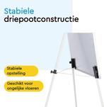 2dekans | BRASQ Flipover - 70x100cm - Verstelbaar Whiteboard, Ophalen of Verzenden, Zo goed als nieuw