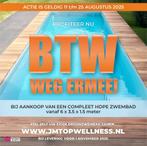 Zwembad Hdpe Btw Actie bestel nu op=op, 120 cm of meer, Vierkant, 300 cm of meer, Nieuw