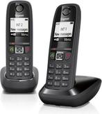Gigaset AS405 - Duo DECT telefoon - Zwart, Telecommunicatie, Vaste telefoons | Handsets en Draadloos, Verzenden, Nieuw